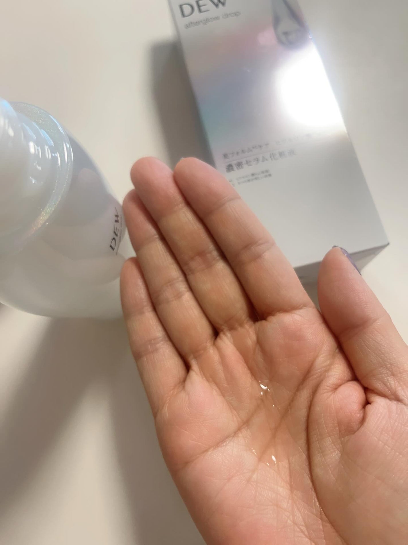 アフターグロウドロップ/DEW/化粧水を使ったクチコミ(2枚目)