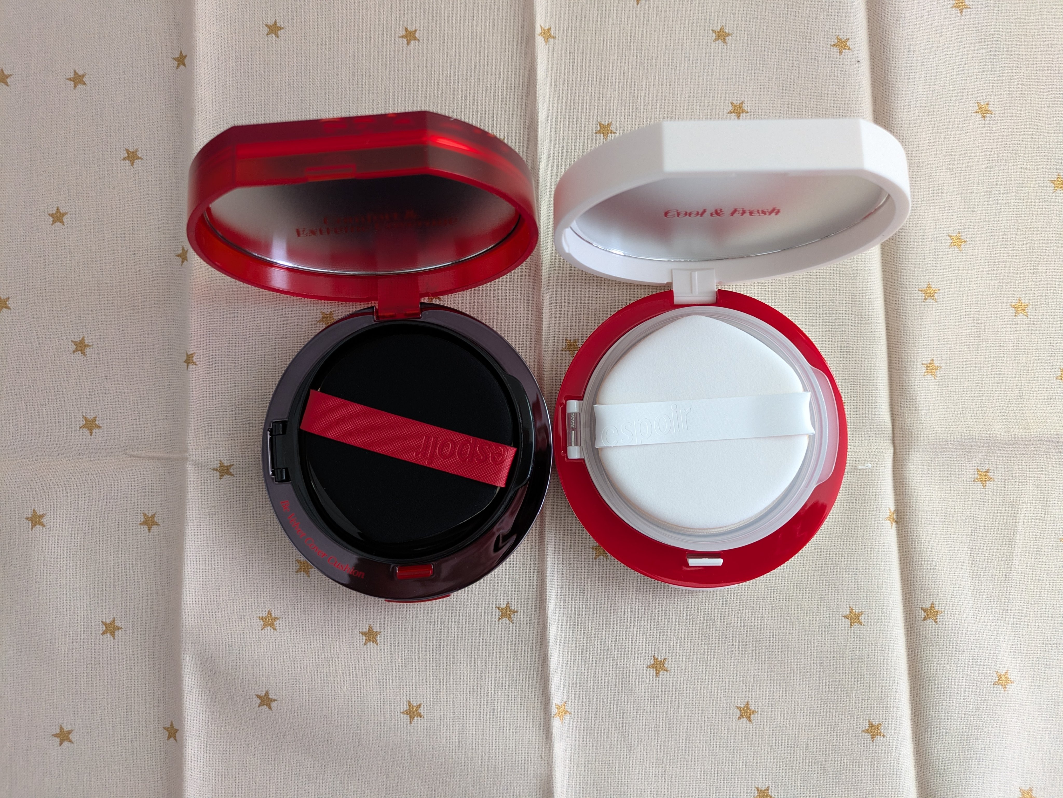 ビーベルベット セバムカットクッション/espoir/プレストパウダーを使ったクチコミ（2枚目）