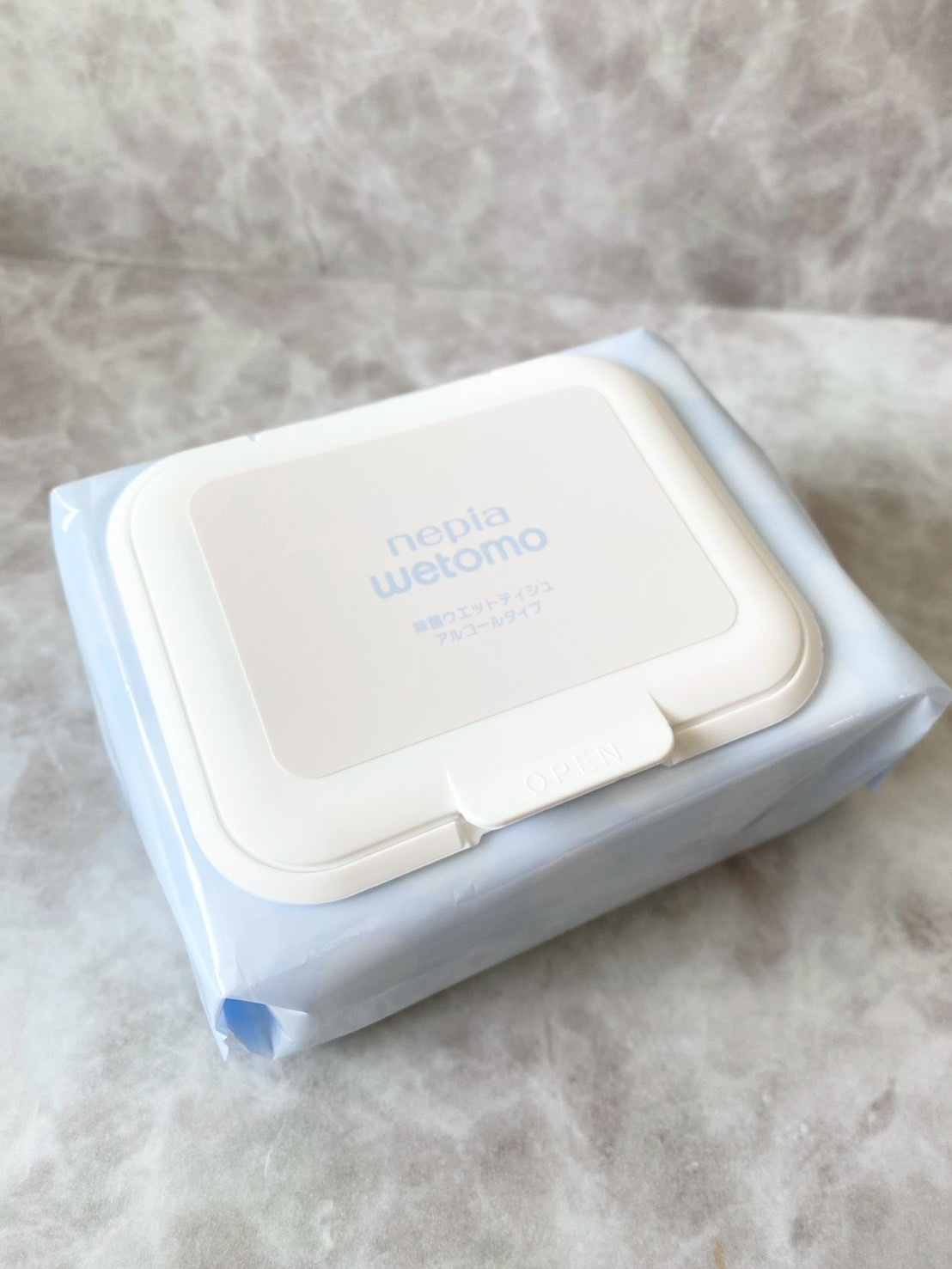 ネピア wetomo 除菌ウエットティシュ アルコールタイプ/ネピア/ティッシュを使ったクチコミ（3枚目）