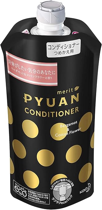 PYUAN スマート＆スタイリッシュ シャンプー／コンディショナー コンディショナー 詰替え用 340ｍL