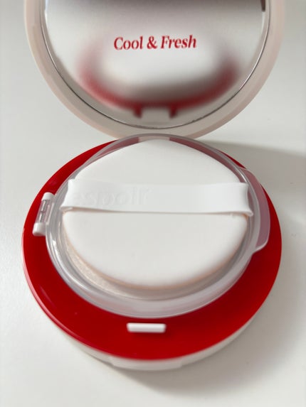 ビーベルベット セバムカットクッション/espoir/プレストパウダーを使ったクチコミ(3枚目)