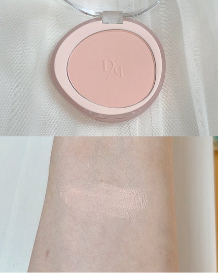 ソフトブラーチーク/dasique/パウダーチークを使ったクチコミ(8枚目)