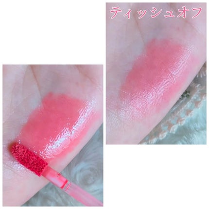 ザ ジューシーラスティングティント/rom&nd/リップティントを使ったクチコミ(5枚目)