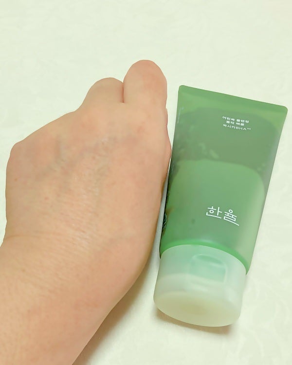 ピュア アルテミシア ディープ クラリファイングマスク トゥ フォーム クレンザー/HANYUL(ハンユル)/クレンジングを使ったクチコミ(8枚目)