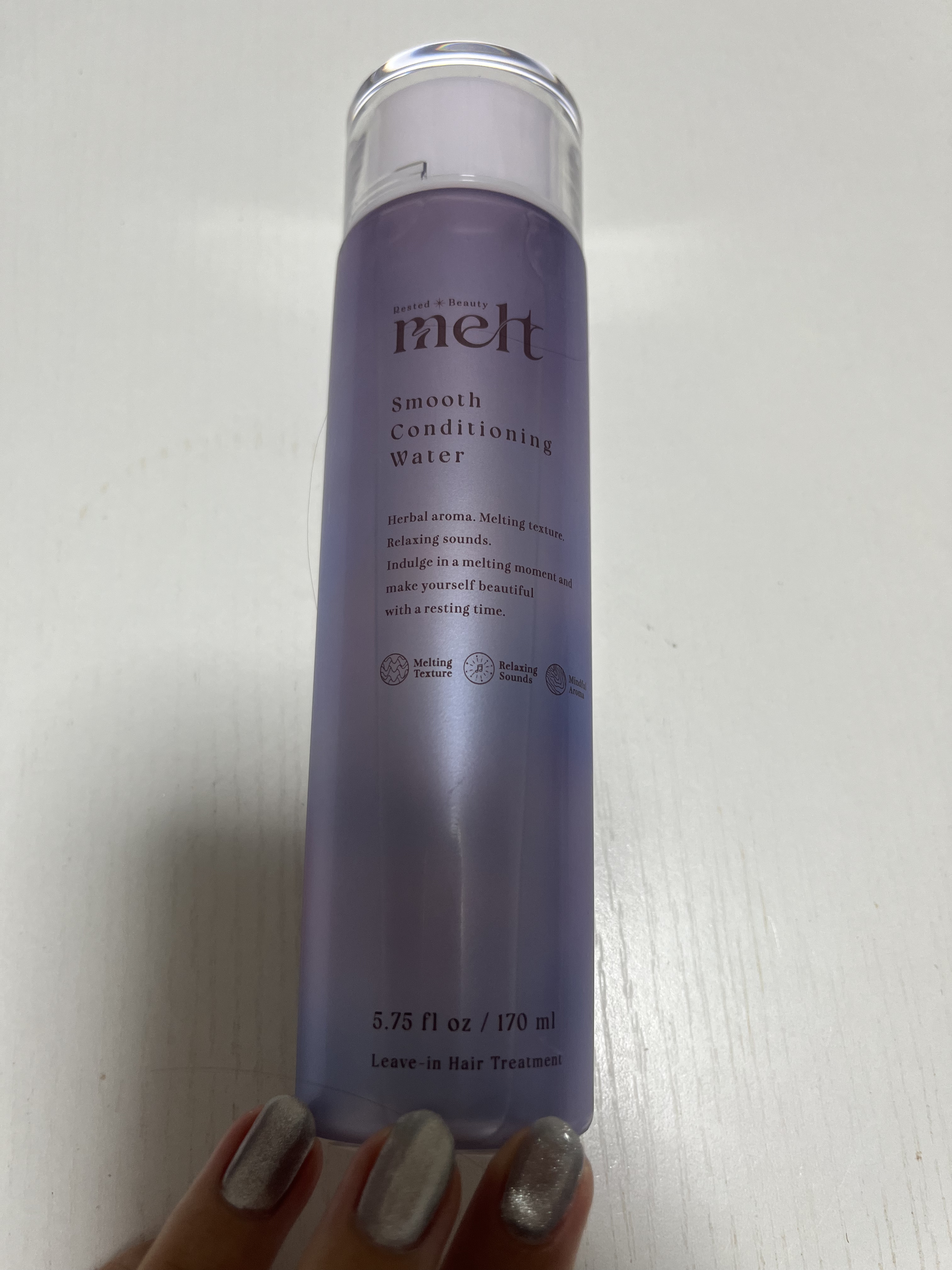 スムース コンディショニング ウォーター/melt/アウトバストリートメントを使ったクチコミ（1枚目）