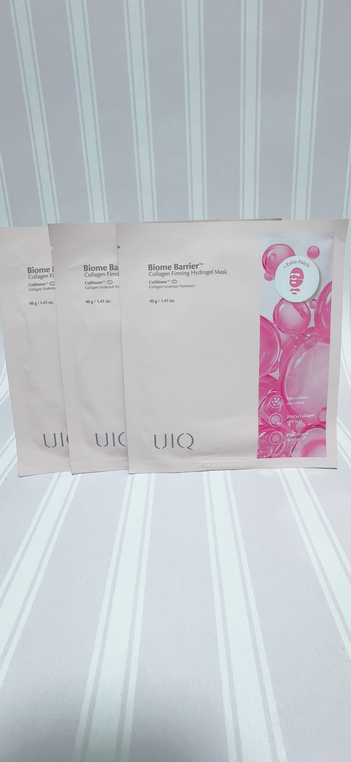 バイオームバリア コラーゲンファーミング ハイドロゲルマスク/UIQ/シートマスク・パックを使ったクチコミ(1枚目)
