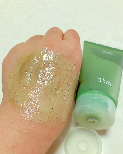 ピュア アルテミシア ディープ クラリファイングマスク トゥ フォーム クレンザー/HANYUL(ハンユル)/クレンジングを使ったクチコミ(4枚目)