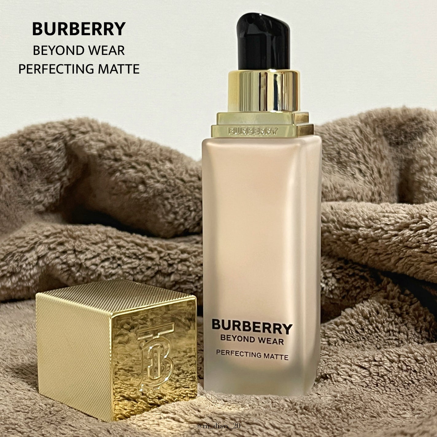 バーバリー ビヨンド ウェア パーフェクティング マット/Burberry Beauty/リキッドファンデーションを使ったクチコミ(2枚目)
