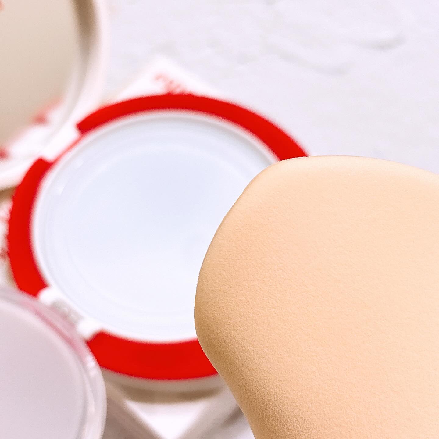 ビーベルベット セバムカットクッション/espoir/プレストパウダーを使ったクチコミ（3枚目）