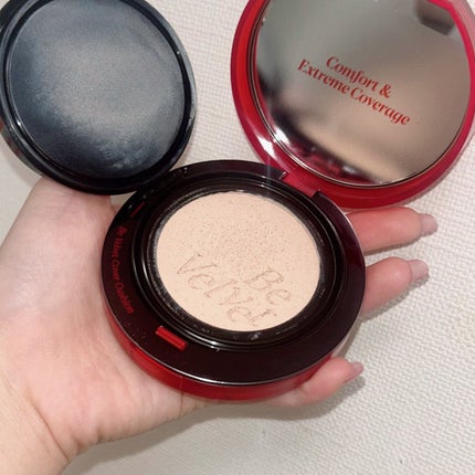 ビーベルベット カバークッション/espoir/クッションファンデーションを使ったクチコミ(2枚目)