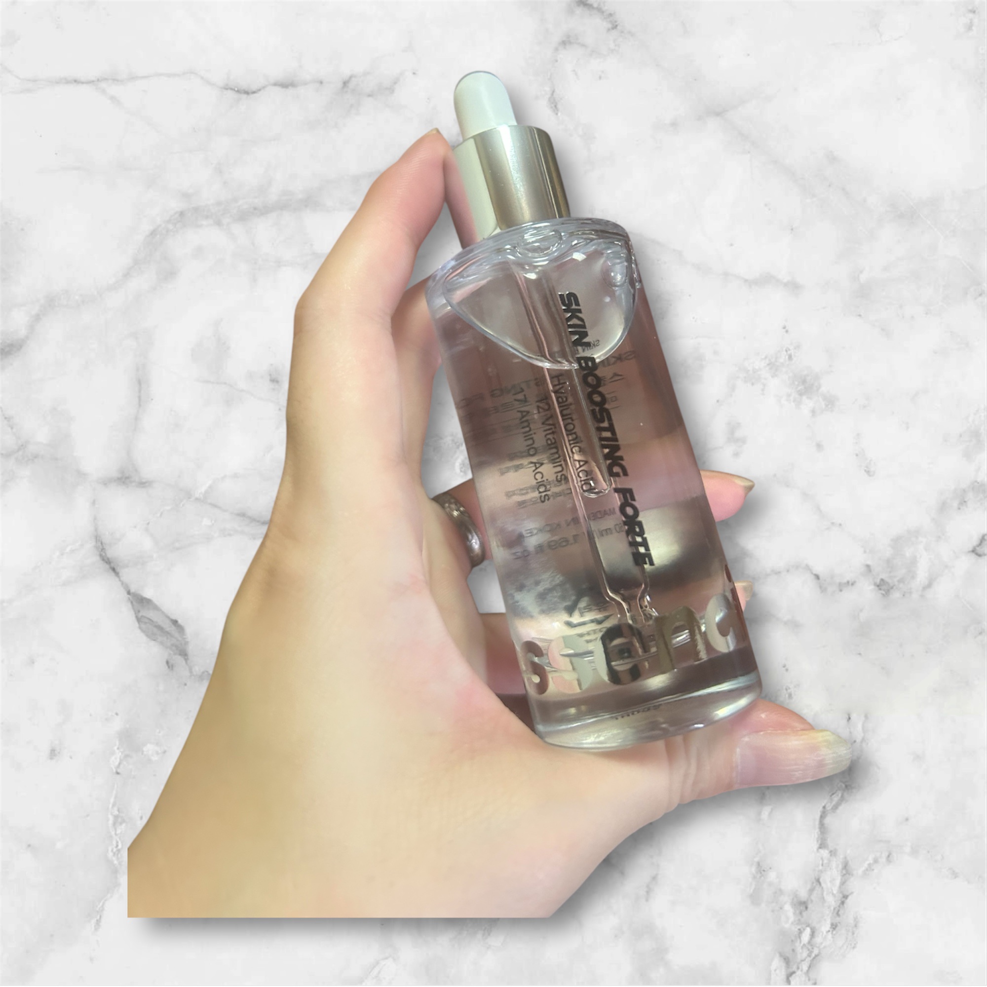 スキンブースティングフォルテセラム/essenciel/美容液を使ったクチコミ（3枚目）