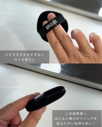 セラムフィット スキニー グローリキッドファンデーション/ByUR/リキッドファンデーションを使ったクチコミ(7枚目)