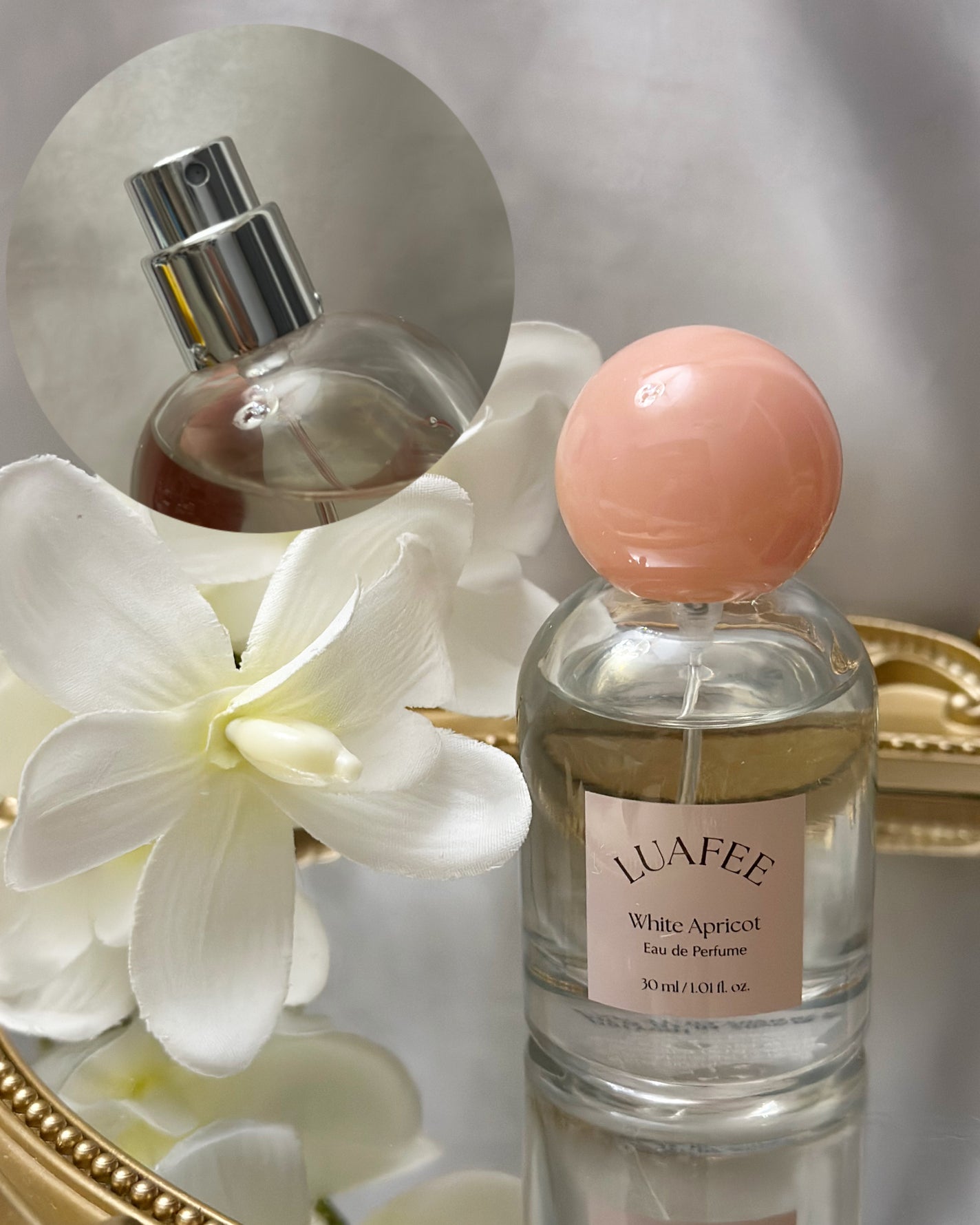 ソリッド パフューム ホワイトアプリコット/LUAFEE/練り香水を使ったクチコミ(2枚目)