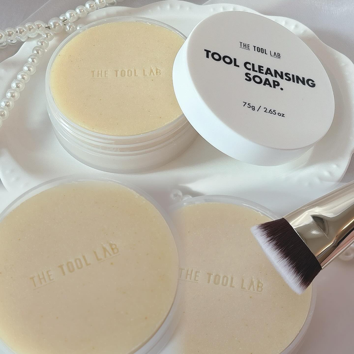 THE TOOL LAB ブラシ&パフクレンザー/THE TOOL LAB/その他化粧小物を使ったクチコミ（2枚目）