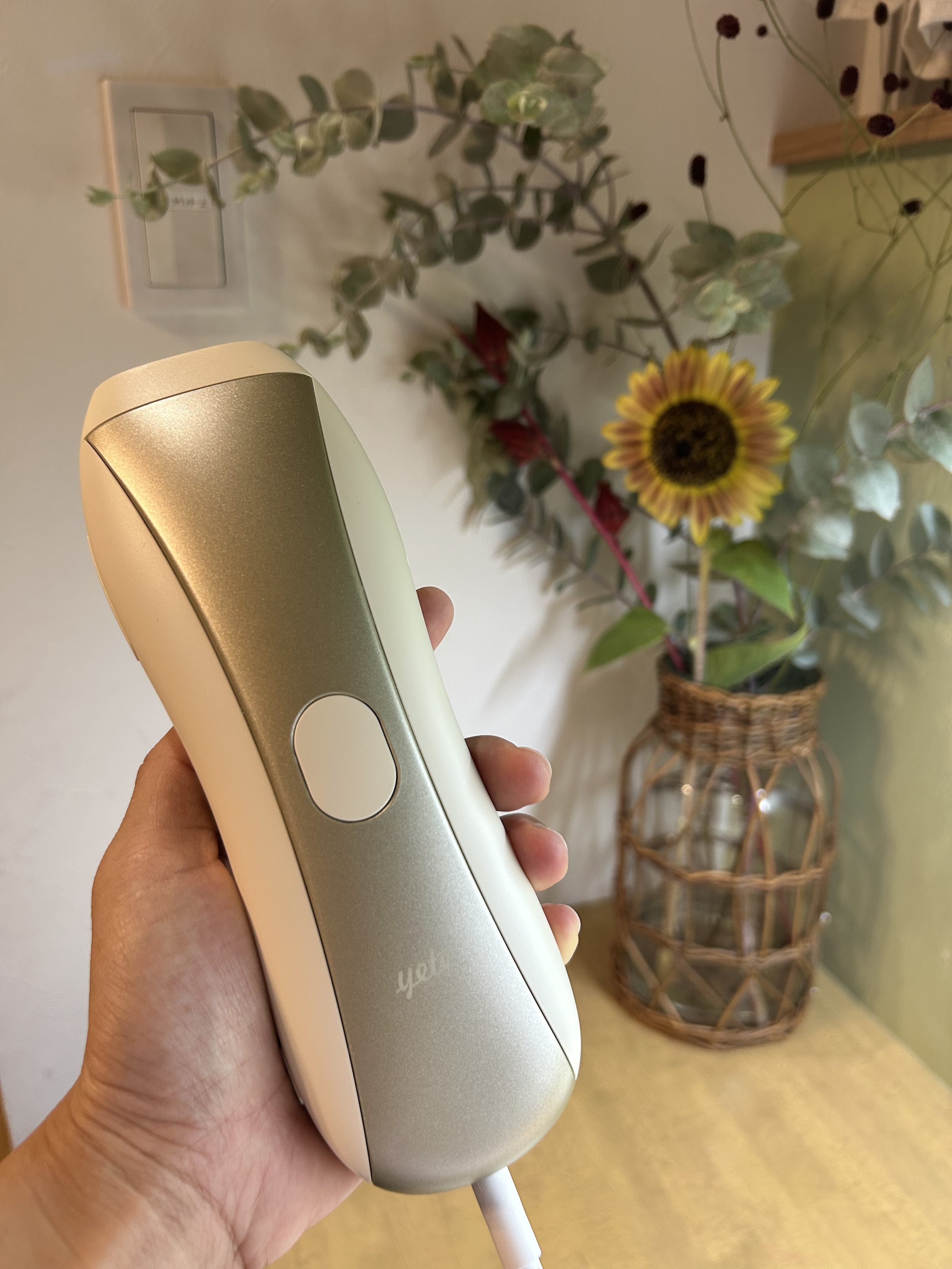 サファイア冷感SHR脱毛器/yete/家庭用脱毛器を使ったクチコミ（1枚目）