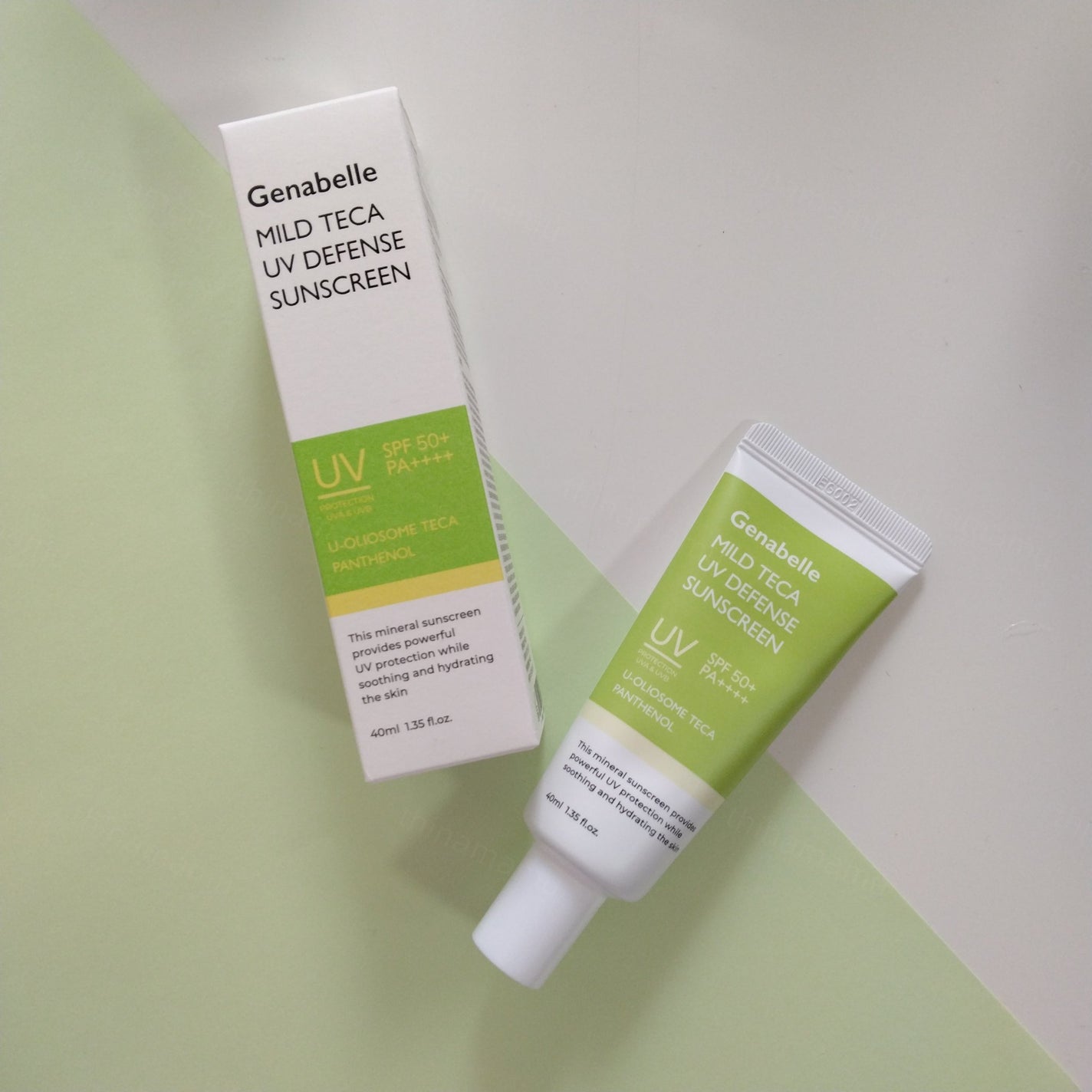 マイルドテカUVディフェンス サンスクリーン/Genabelle/日焼け止めクリームを使ったクチコミ(4枚目)