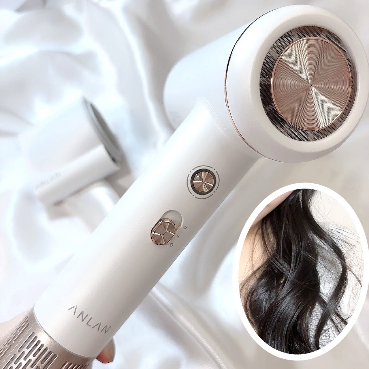 ダブルケアドライヤーse/ANLAN/ドライヤーを使ったクチコミ(1枚目)
