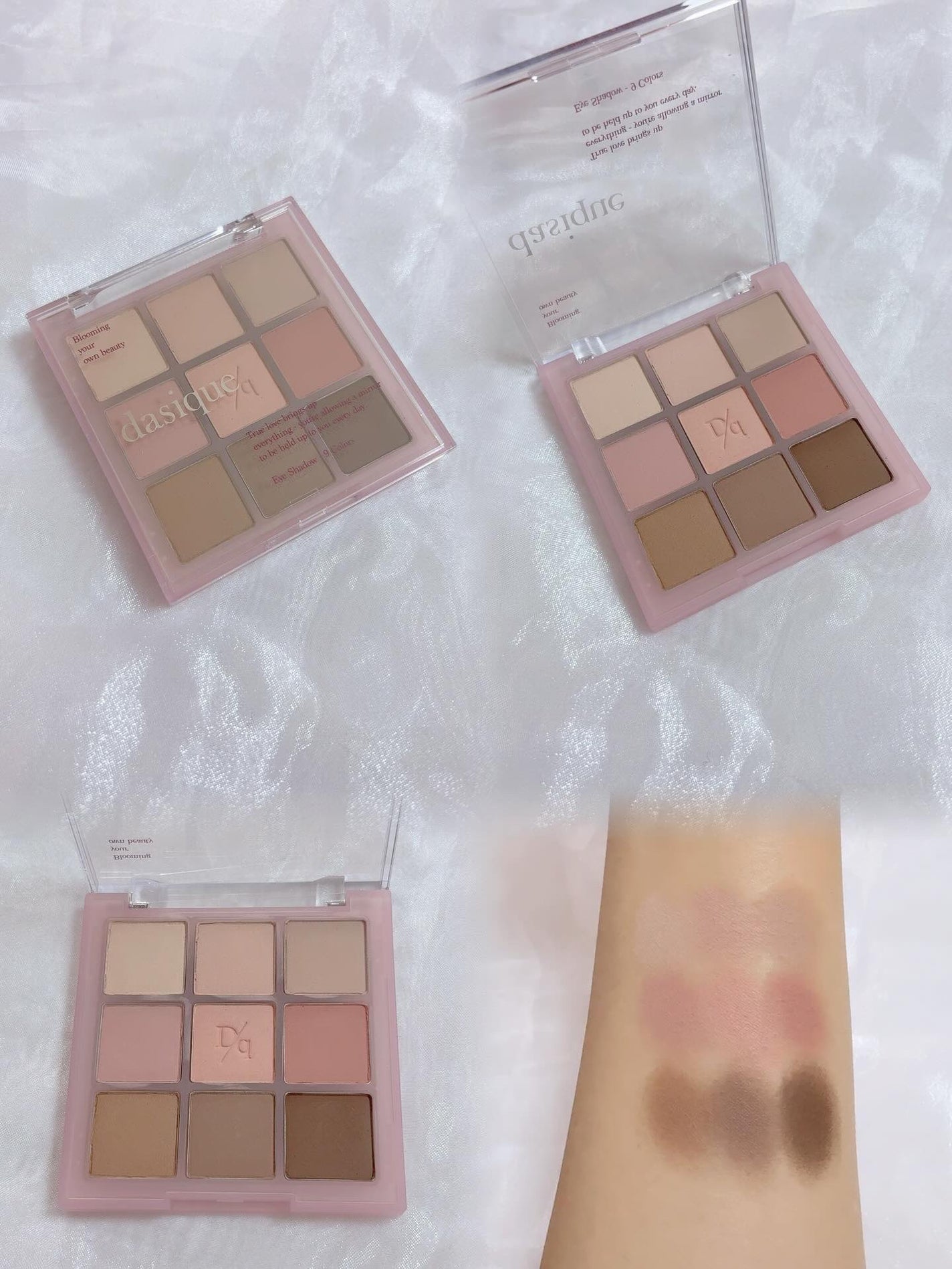 シャドウパレット/dasique/アイシャドウパレットを使ったクチコミ(3枚目)