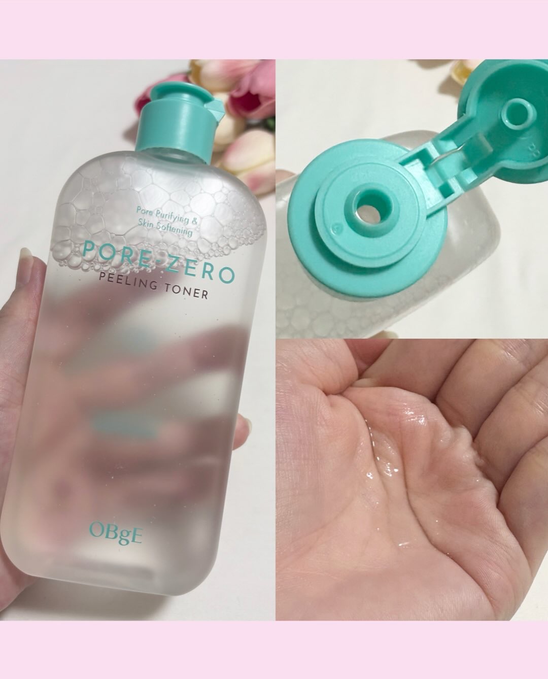 毛穴ゼロピーリングトナー/オブジェ/ピーリングを使ったクチコミ（3枚目）