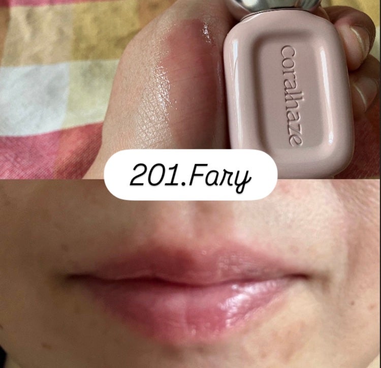 デュー ドロップ ティント/Coralhaze/リップティントを使ったクチコミ(5枚目)