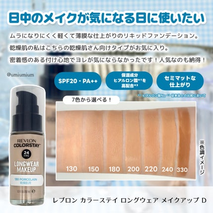 レブロン カラーステイ ロングウェア UV プライマー/REVLON/化粧下地を使ったクチコミ(3枚目)