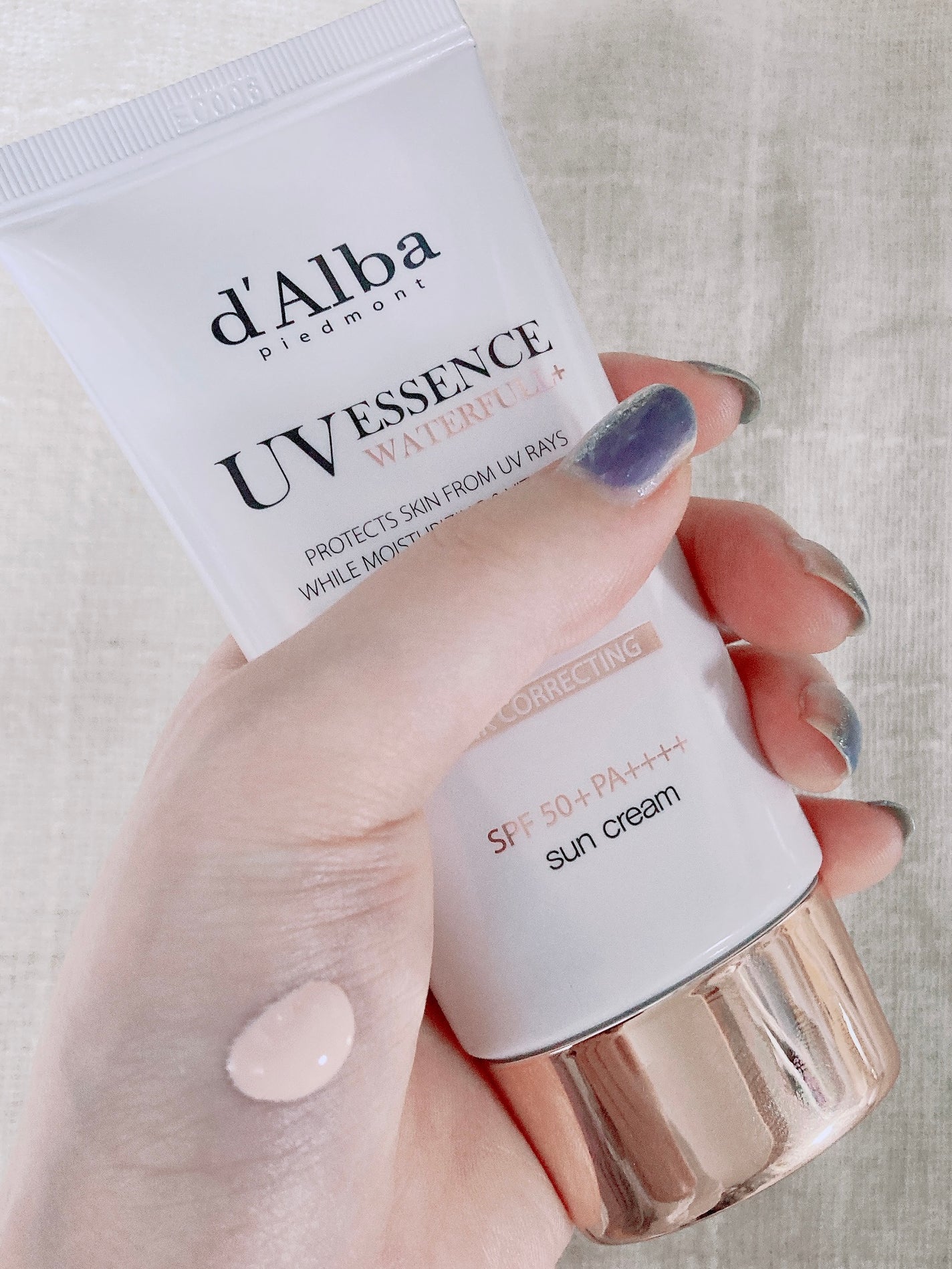 ウォータフルトーンアップサンクリーム/ダルバ/日焼け止めクリームを使ったクチコミ(3枚目)