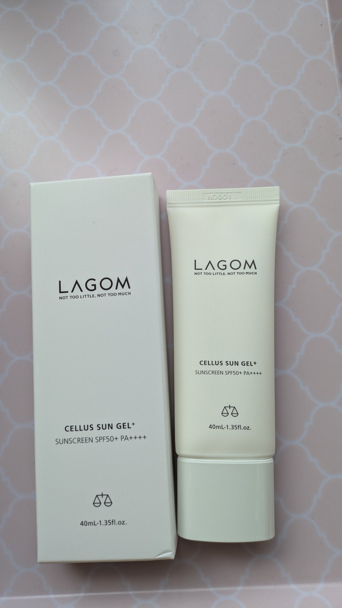 サンジェル プラス SPF50+ PA++++/LAGOM /日焼け止めジェルを使ったクチコミ(1枚目)