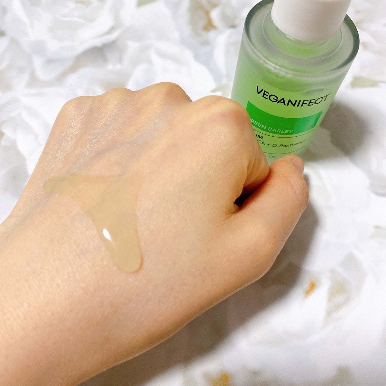 青麦ジンクセラム/Veganifect/美容液を使ったクチコミ(2枚目)