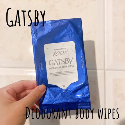 アイスデオドラント ボディペーパー フローズンサイダー/ギャツビー/ボディシートを使ったクチコミ(1枚目)