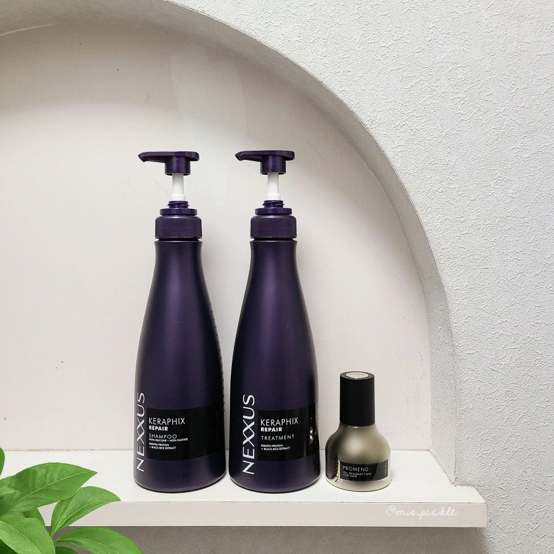 ネクサス ケラフィックスリペア シャンプー/トリートメント/NEXXUS(ネクサス)/市販シャンプーを使ったクチコミ（1枚目）