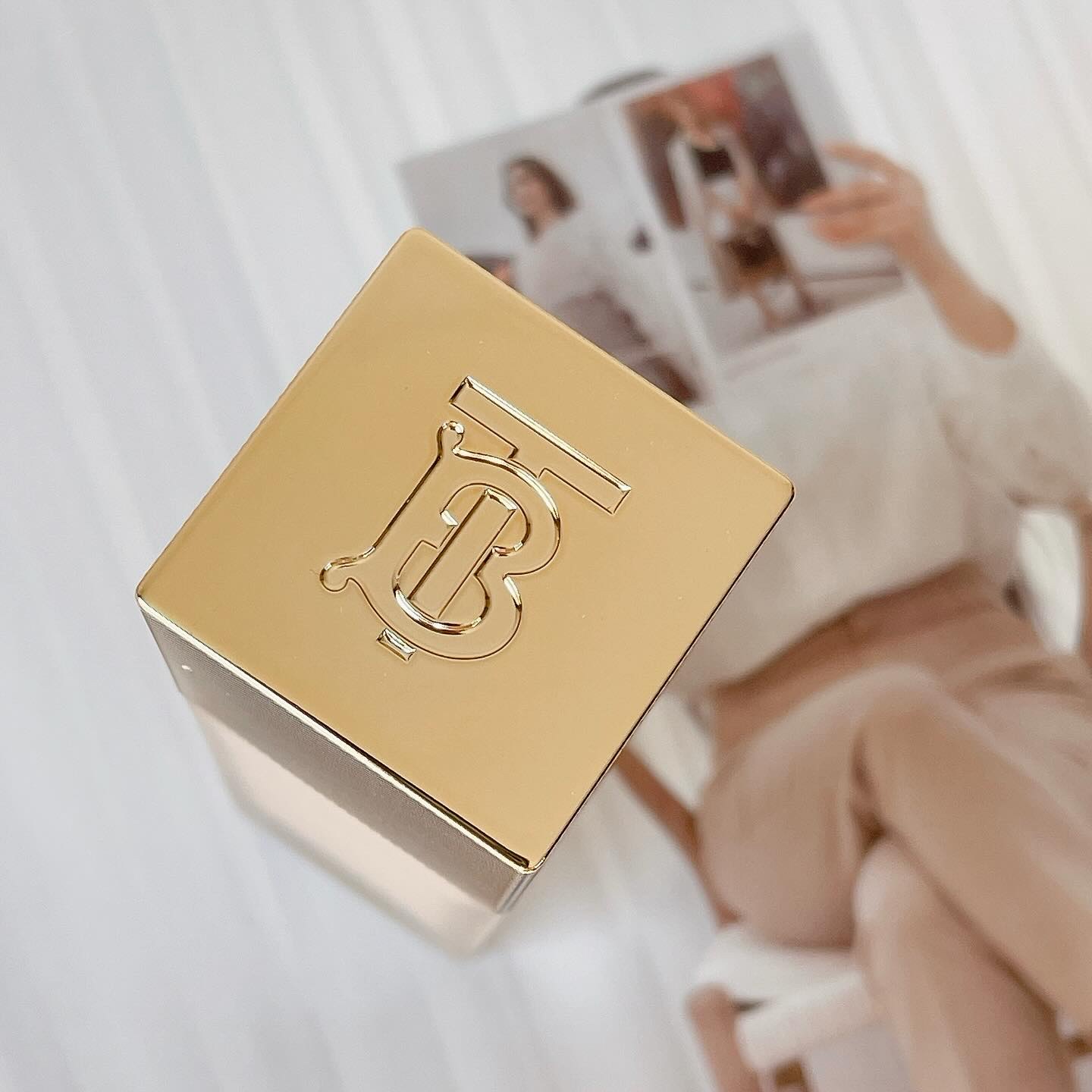 バーバリー ビヨンド ウェア パーフェクティング マット/Burberry Beauty/リキッドファンデーションを使ったクチコミ（3枚目）