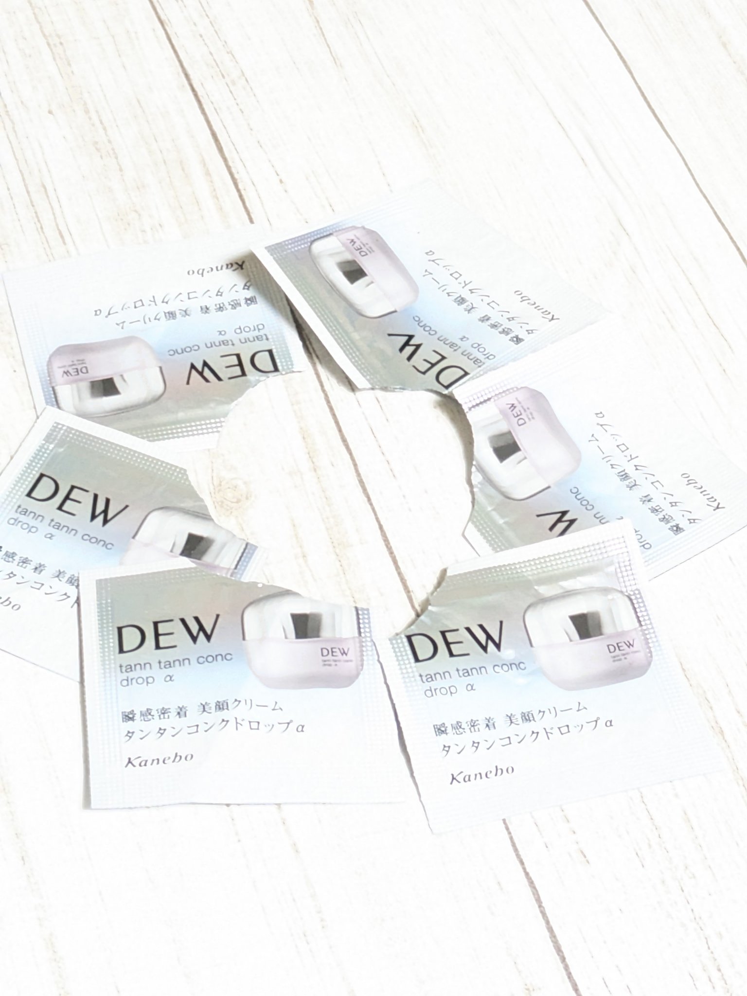 タンタンコンクドロップα/DEW/フェイスクリームを使ったクチコミ（2枚目）