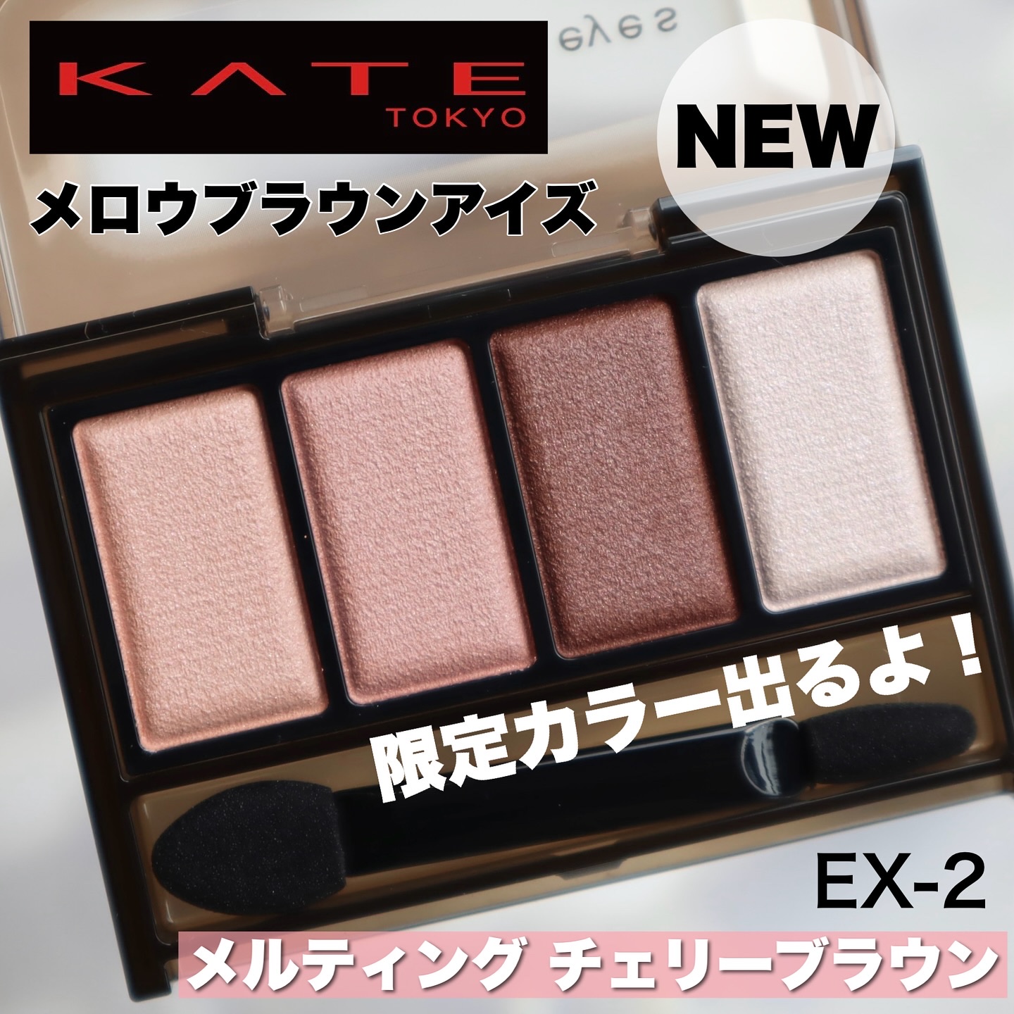 ケイト メロウブラウンアイズ/KATE/アイシャドウパレットを使ったクチコミ（1枚目）