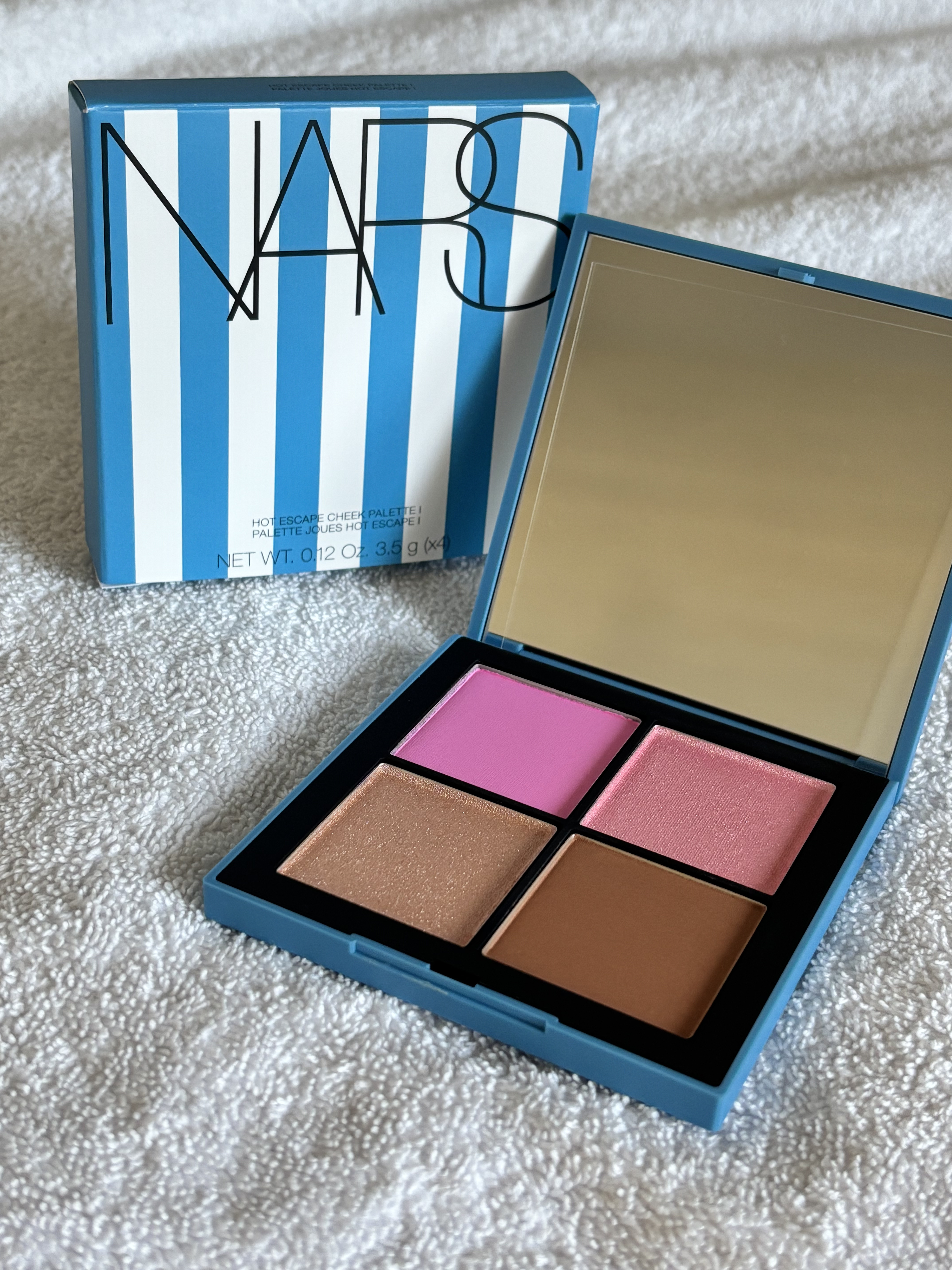 NARS ホットエスケープ チークパレット Ⅰ/NARS/マルチパレットを使ったクチコミ（2枚目）