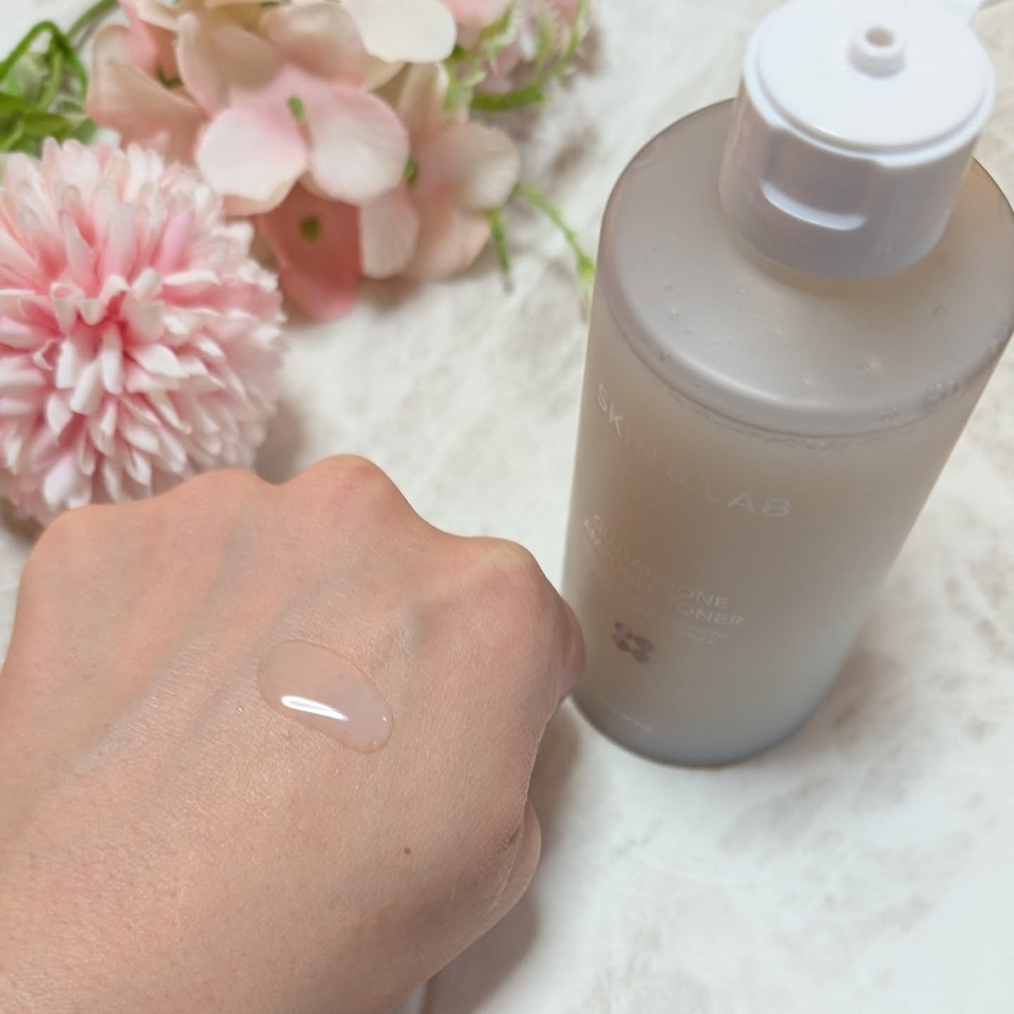 グルタチオンアンプルトナー/SKIN&LAB/化粧水を使ったクチコミ(3枚目)