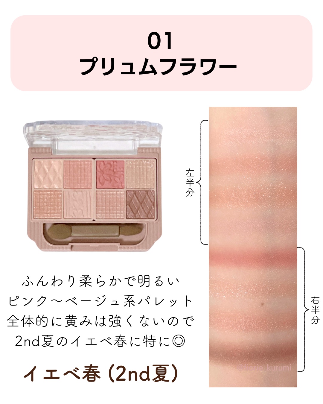 プティパレットアイズ/キャンメイク/パウダーアイシャドウを使ったクチコミ（2枚目）