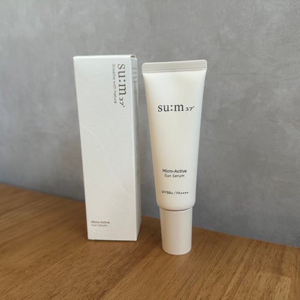アクティブマイクロ サンセラム/su:m37°/日焼け止めローションを使ったクチコミ(4枚目)