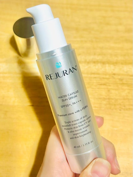 ウォーターカプセルサンセラム/REJURAN COSMETICS/日焼け止め・UVケアを使ったクチコミ(1枚目)