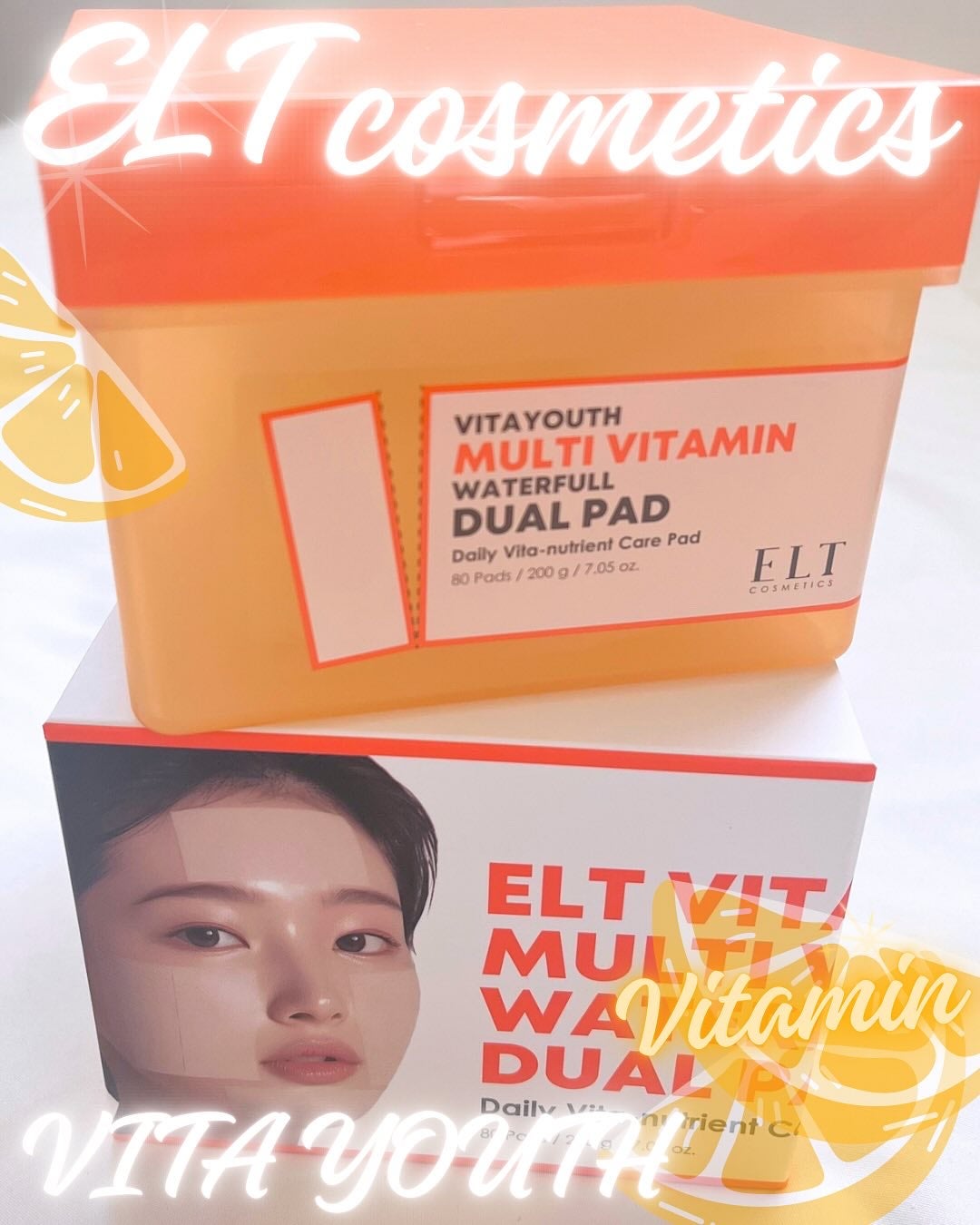 ビタユース マルチビタミンウォーターフルデュアルパッド/ELT COSMETICS/トナーパッドを使ったクチコミ(1枚目)