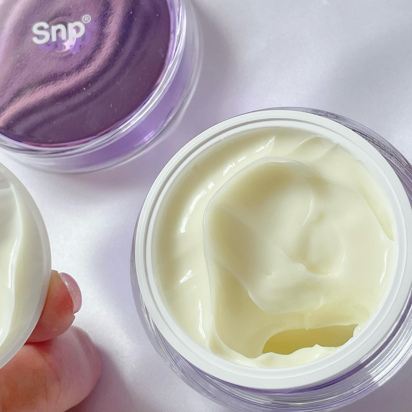 コラーゲンバウンスアップバリアクリーム/SNP/フェイスクリームを使ったクチコミ（3枚目）