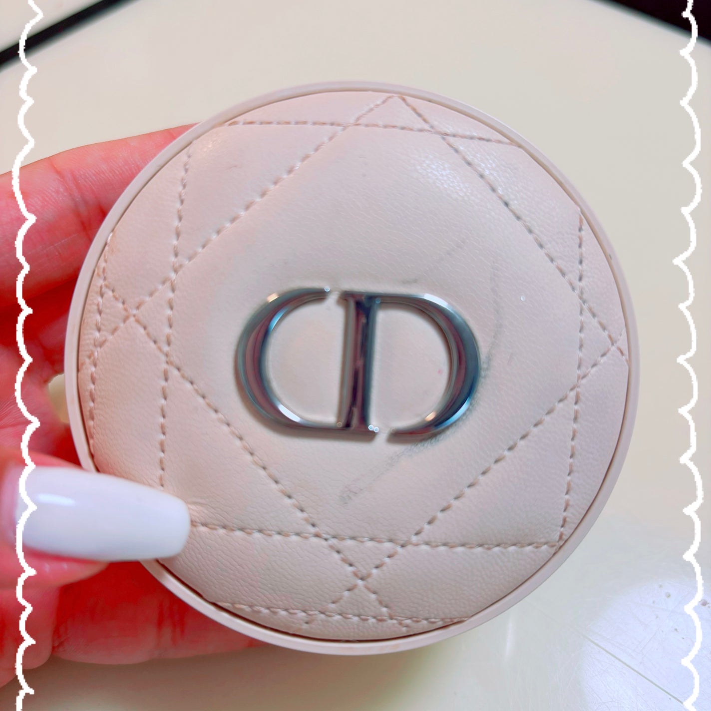 ディオールスキン フォーエヴァー クッション パウダー/Dior/ルースパウダーを使ったクチコミ(1枚目)