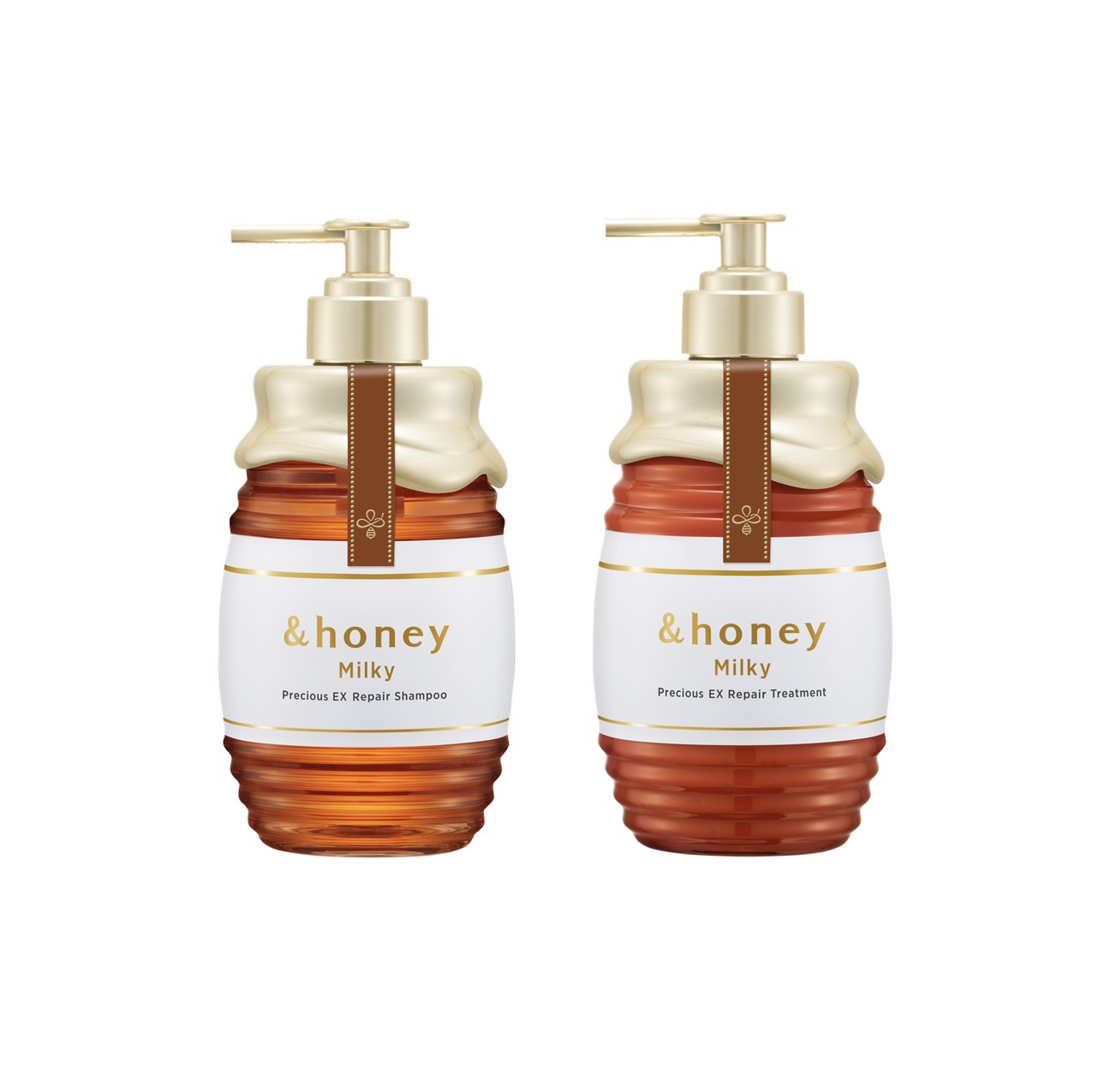 ミルキー プレシャス EX リペア シャンプー1.0 / ヘアトリートメント2.0 お試しシャンプー10ml+トリートメント10g/&honey/市販シャンプーを使ったクチコミ（1枚目）