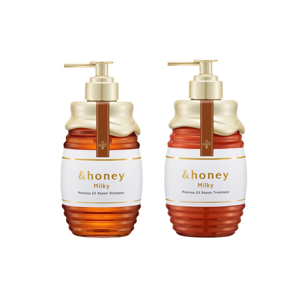 ミルキー プレシャス EX リペア シャンプー1.0 / ヘアトリートメント2.0/&honey/市販シャンプーを使ったクチコミ(1枚目)