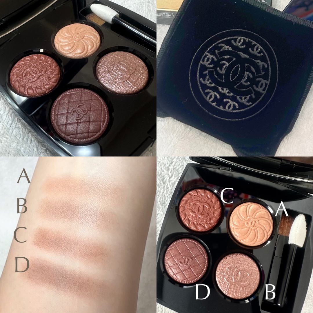 レ キャトル オンブル ブトン/CHANEL/アイシャドウパレットを使ったクチコミ（3枚目）