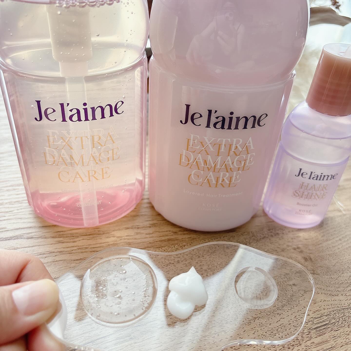 ジュレーム レイヤード シャンプー/ヘアトリートメント （エクストラダメージケア）/Je l'aime/市販シャンプーを使ったクチコミ（3枚目）