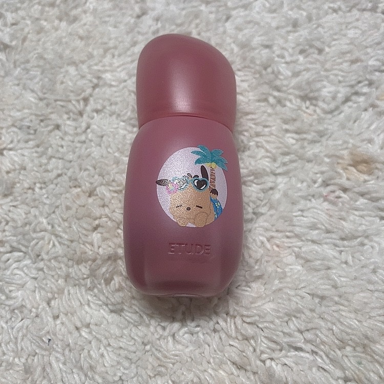 ソフトフィクシングティント ときめきピンク/ETUDE/口紅を使ったクチコミ（1枚目）