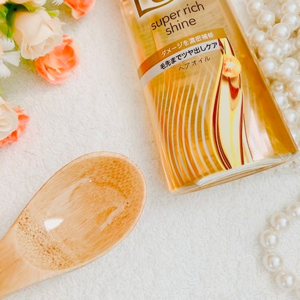 ラックススーパーリッチシャインダメージリペア補修ヘアオイル/LUX/ヘアオイルを使ったクチコミ(2枚目)