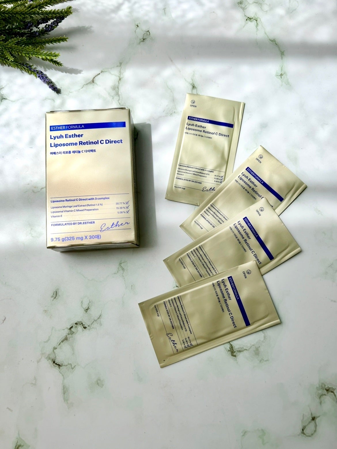 ヨエスターリポソームレチノールCダイレクトフィルム/ESTHER FORMULA/美容サプリメントを使ったクチコミ(1枚目)