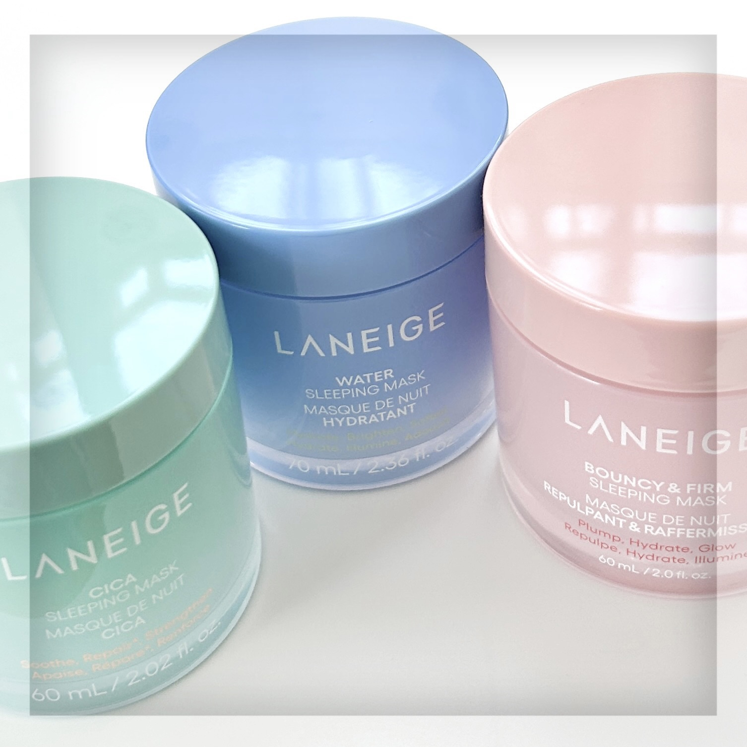 バウンシースリーピングマスク/LANEIGE/フェイスクリームを使ったクチコミ（1枚目）