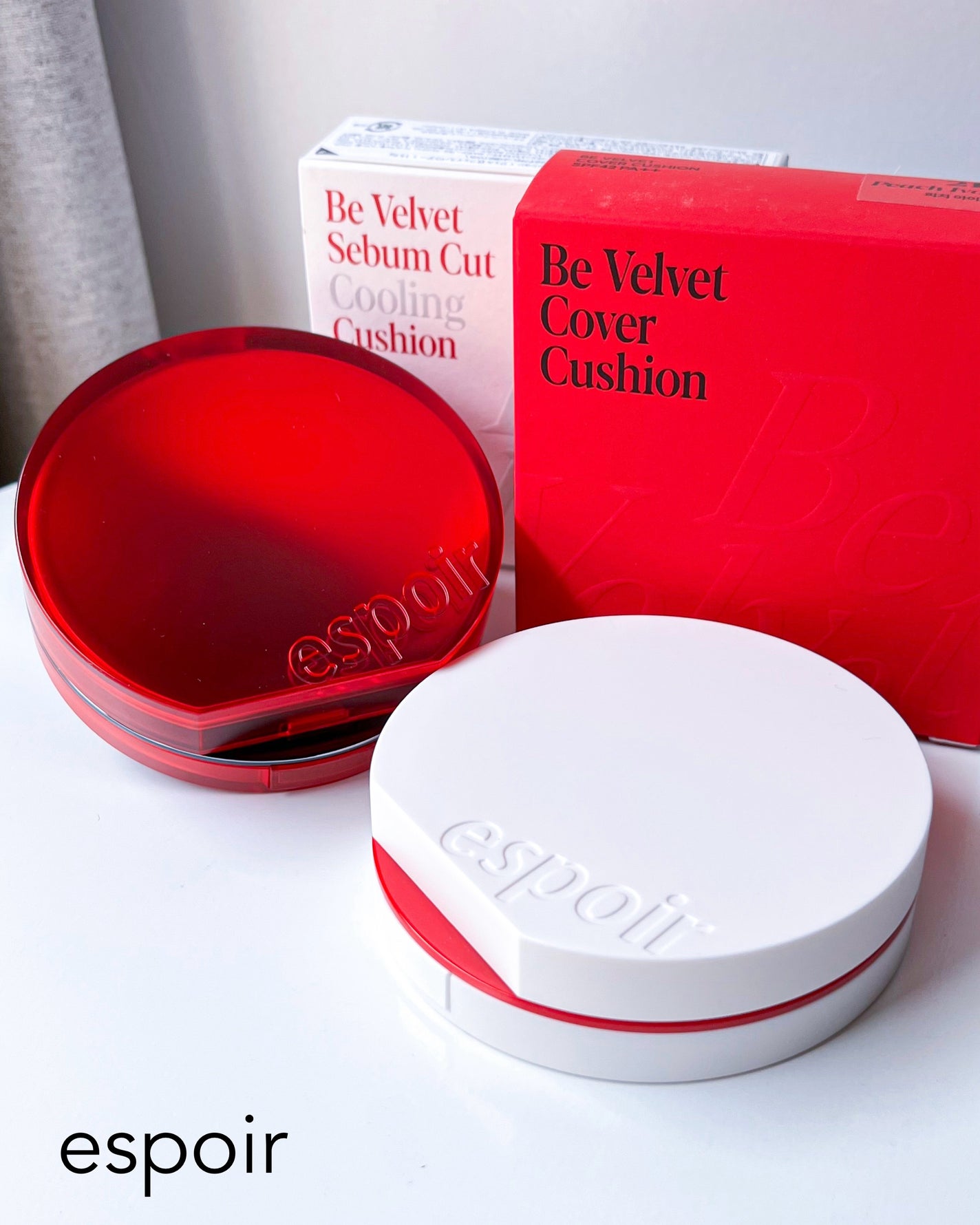ビーベルベットカバークッション/espoir/クッションファンデーションを使ったクチコミ(9枚目)